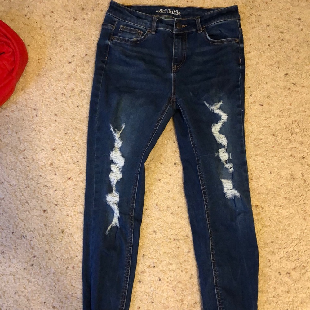 Ripped jeans